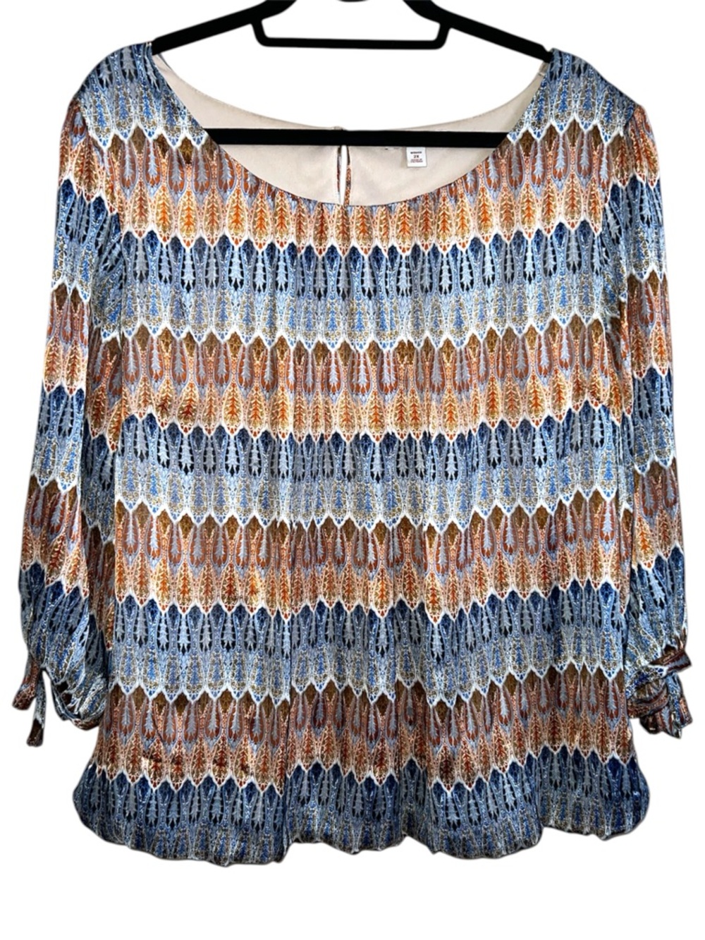 𝐃𝐑𝐄𝐒𝐒 𝐁𝐀𝐑𝐍 | COLORFUL SUMMER KEYHOLE BACK BLOUSE TOP